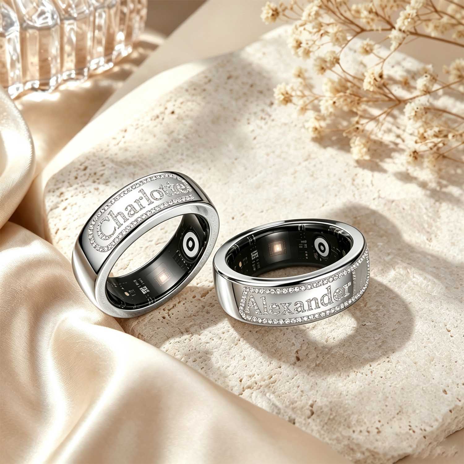 غطاء خاتم ذكي مخصص من Qitian م - مراجعة Initial Ring Custom وسعره