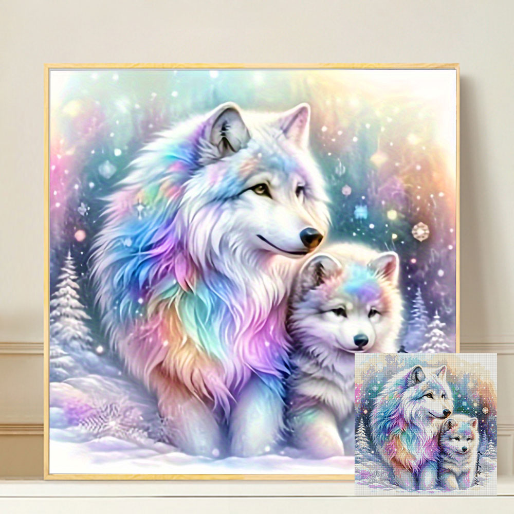 طقم كامل للرسم بالماس على شكل  - مراجعة Photo Mosaic Print وسعره