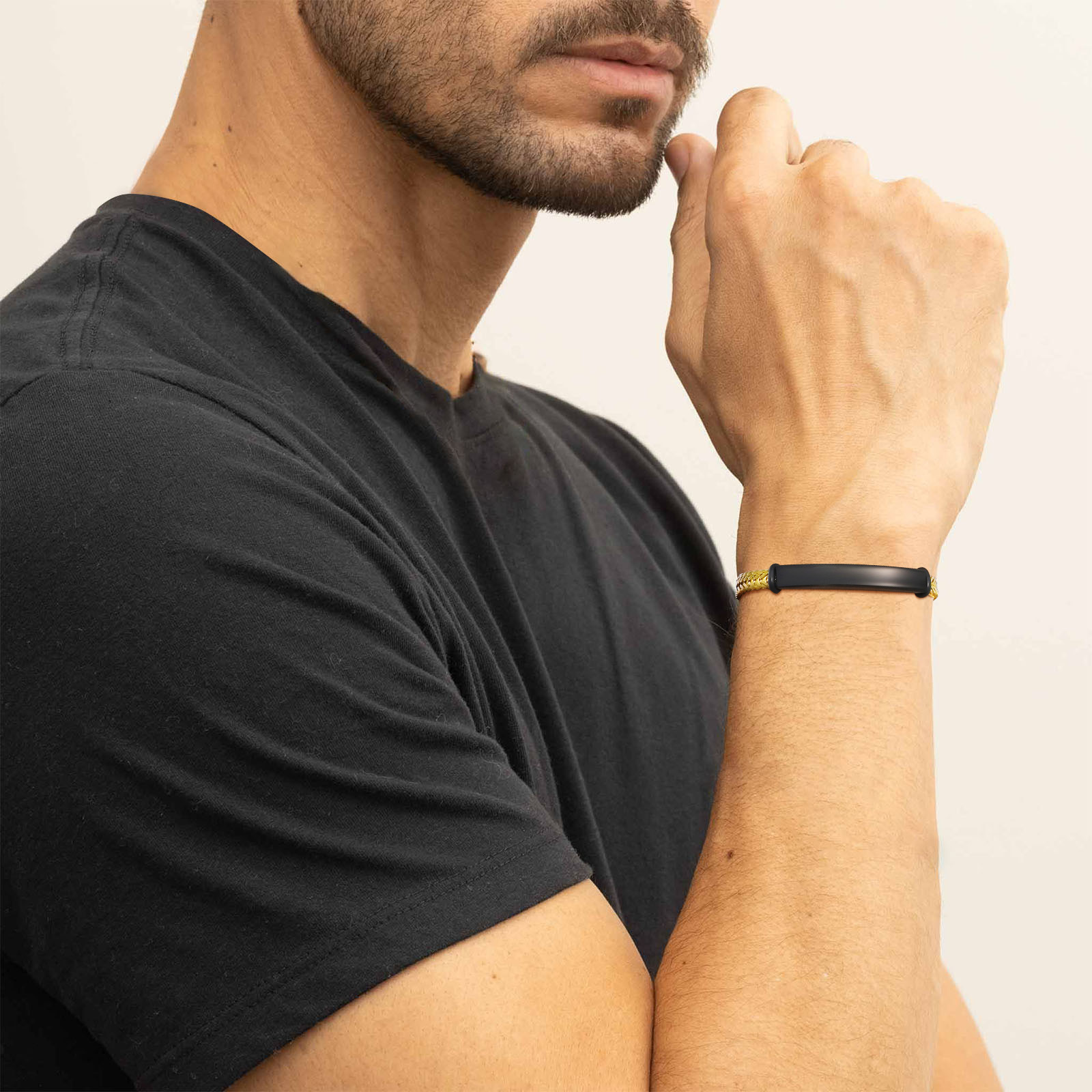 أساور Vnox المخصصة للرجال والن - مراجعة Coordinates Bracelet وسعره